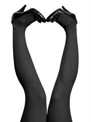 du Milde - Tights/strømpebukser Black Night